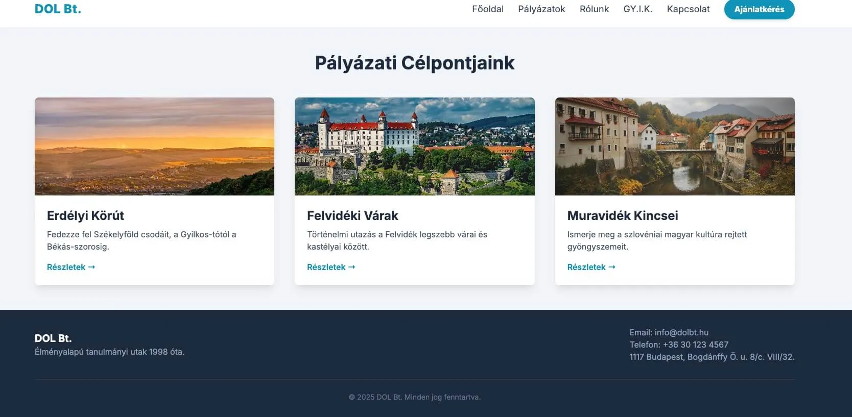 Elegant Fine Dining Website